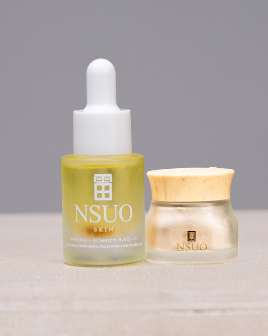 All Day + Every Season Sun Serum 10ml + High Performance African Alkaline Clay 50ml