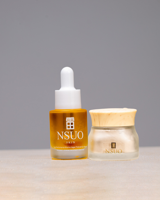 High Performance Alkaline Vegan Tretinoin Serum 10ml + 50ml High Performance Alkaline Vegan African Clay